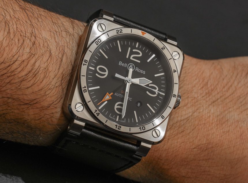 柏萊士Bell & Ross BR 03-93 GMT手表上手-復刻表