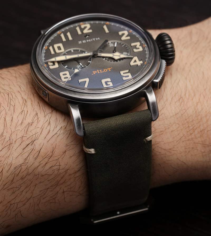 真力時(shí)Zenith Heritage Pilot Ton-Up手表-復(fù)刻表