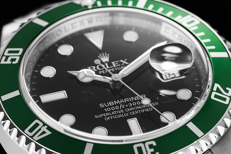 勞力士Submariner 116610LV在綠色手表評(píng)論-復(fù)刻表