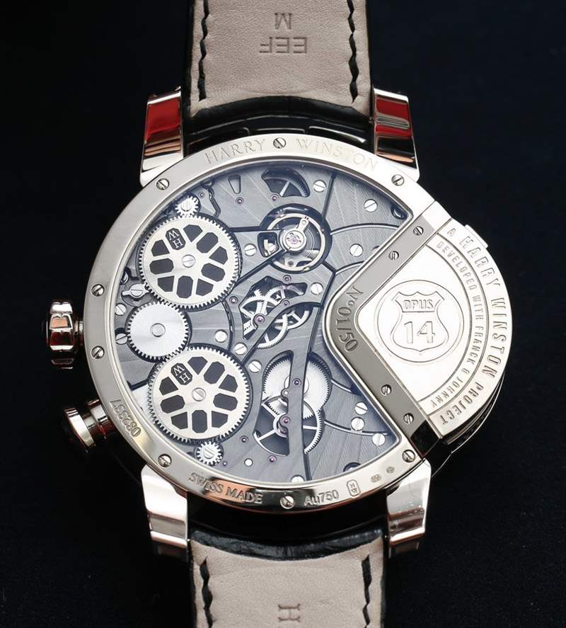 Harry Winston Opus 14“自動點唱機”手表動手實踐-復(fù)刻表