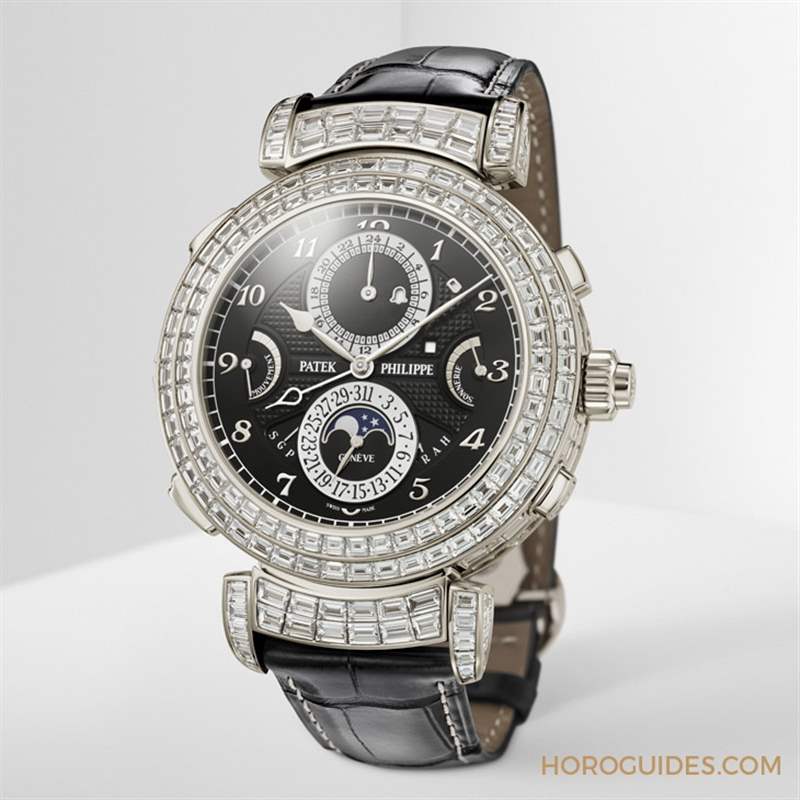 表王旗艦級(jí)經(jīng)典表款寶石滿(mǎn)鑲亮相|百達(dá)翡麗Ref. 6300大師報(bào)時(shí)腕表與Ref. 5271萬(wàn)年歷計(jì)時(shí)碼表-復(fù)刻表