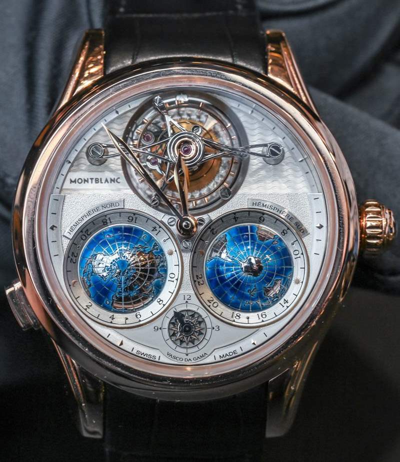 萬(wàn)寶龍系列Villeret Tourbillon Cylindrique Geosphères Vasco Da Gama手表動(dòng)手實(shí)踐-復(fù)刻表