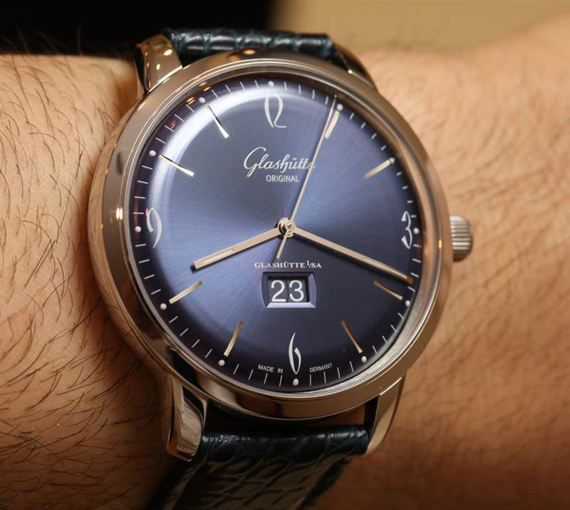 格拉蘇蒂原創(chuàng)Senator Sixties Panorama Date腕表上手體驗(yàn)-復(fù)刻表