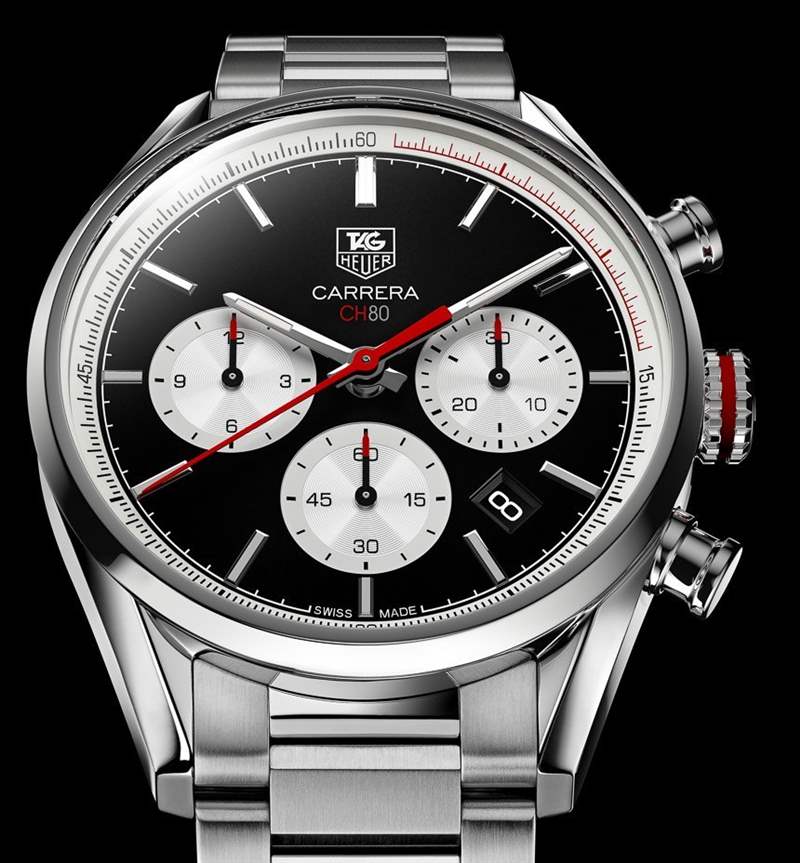 泰格豪雅Carrera Calibre CH 80腕表:重回1960年代經(jīng)典-復刻表