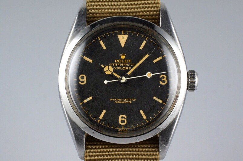 1955年推出的6610，表面改為gilt dial（俗稱「嚦架面」），是舊裝勞力士迷的至愛。 而在60