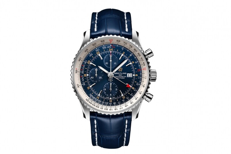 Breitling Navitimer Chronograph GMT 46 Breitling百年靈2024五大熱門款手表必看-復(fù)刻表