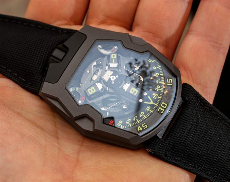 URWERK UR-210Y黑鷹手表動手實(shí)踐-復(fù)刻表
