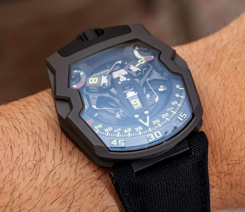 URWERK UR-210Y黑鷹手表動手實(shí)踐-復(fù)刻表