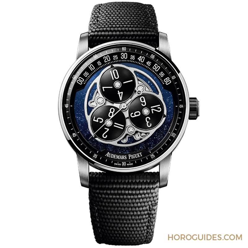 猶如一道優(yōu)美謎題的古老顯時(shí)機(jī)制｜愛(ài)彼CODE 11.59系列星輪腕表，再現(xiàn)「時(shí)間漫游」功能-復(fù)刻表