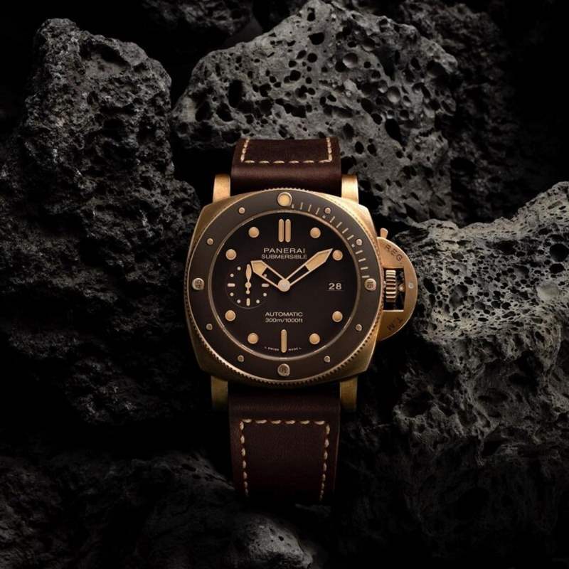 Panerai Submersible Bronzo PAM968 錢介紹 熱門銅表入手推介|與別不「銅」的復(fù)古味道-復(fù)刻表