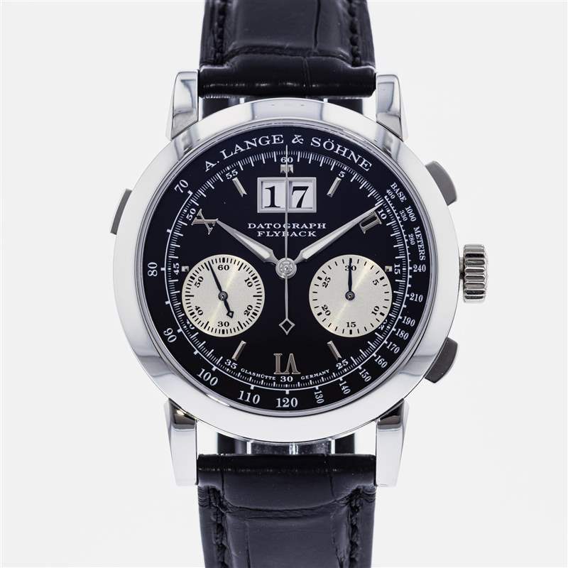A. Lange & S?hne Datograph Flyback Ref. 的士兵形象。 403.035