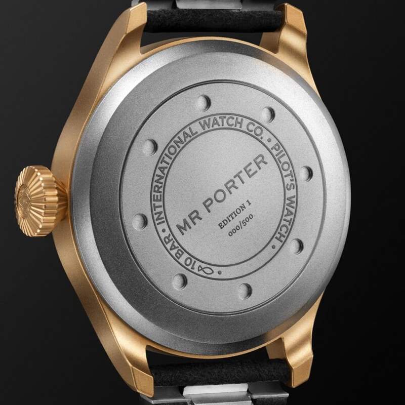 萬(wàn)國(guó)大飛Big Pilot's 43 Mr Porter Edition 1｜型格青銅飛行表-復(fù)刻表