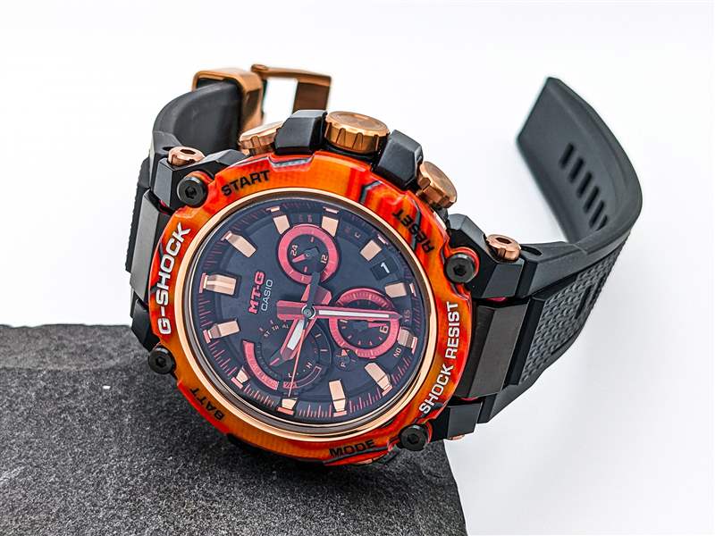 手表評(píng)論:卡西歐G-Shock 40周年MTGB3000FR-1A-復(fù)刻表