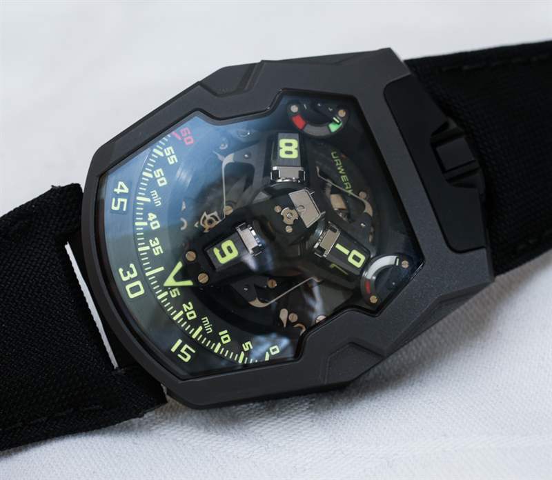 URWERK UR-210Y黑鷹手表動手實(shí)踐-復(fù)刻表