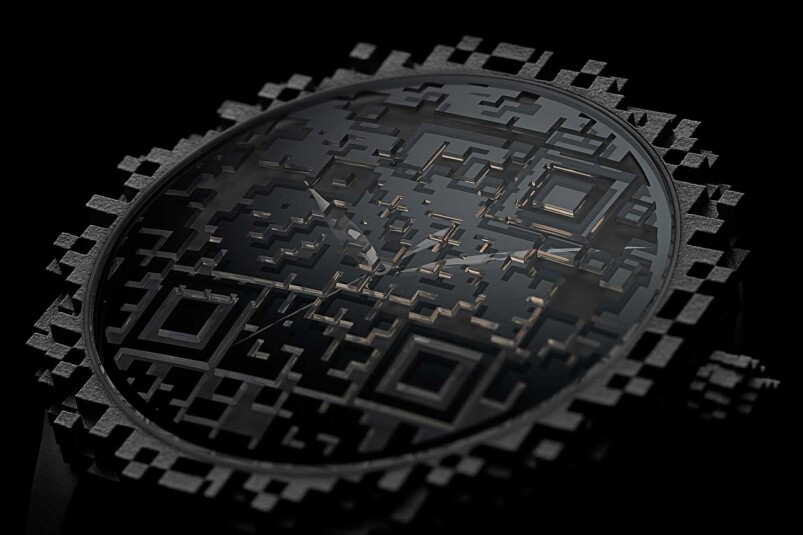 獨(dú)一無二的QR CODE H. Moser & Cie. Endeavour Centre Seconds Genesis走進(jìn)WEB3世界帶來獨(dú)特的驗(yàn)證方式-復(fù)刻表