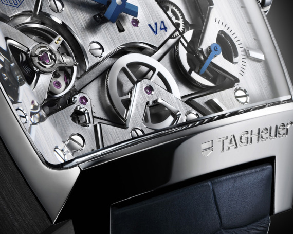 tag heuer monaco v4 watch angle 泰格豪雅摩納哥V4限量版腕表-復(fù)刻表