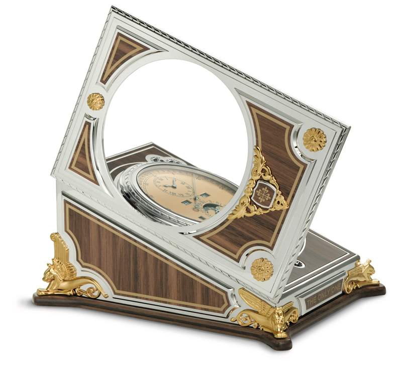 百達(dá)翡麗復(fù)雜臺鐘在Only Watch 2021拍賣會上以950萬瑞士法郎的價格售出-復(fù)刻表