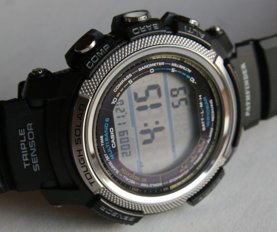 Casio PAW2000 watch 2 卡西歐探路者PAW-2000石英電子手表-復(fù)刻表