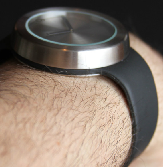 Pi Watch 8 Pi Watch By Ben McCarthy極簡主義拉絲腕表-復(fù)刻表