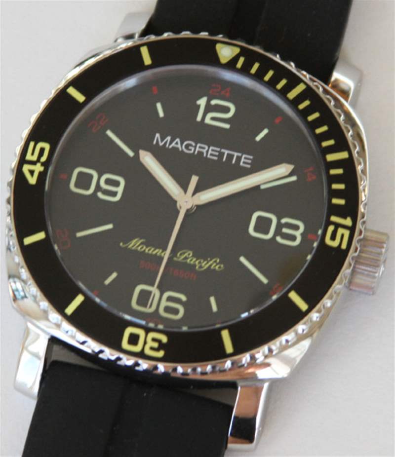 Magrette Moana Pacific Diver 2 馬格萊特Magrette莫阿納太平洋潛水員手表-復刻表