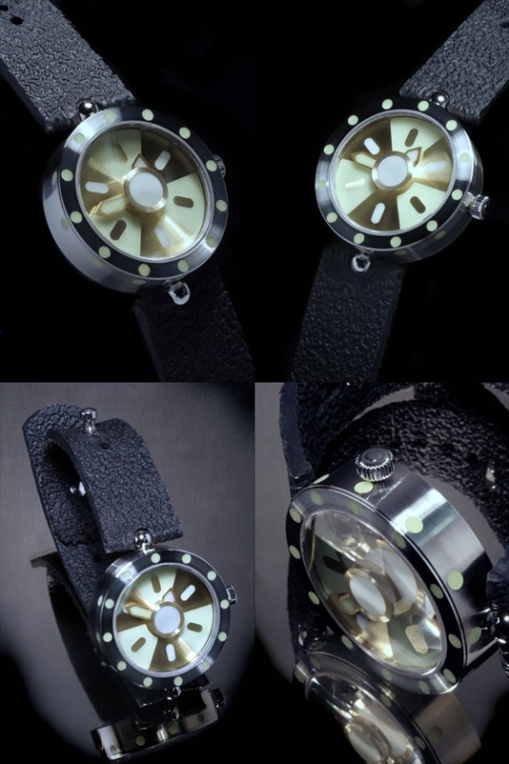 FreehandA13--2 角動(dòng)量Angular Momentum手繪TEC/A13件獨(dú)特手表-復(fù)刻表