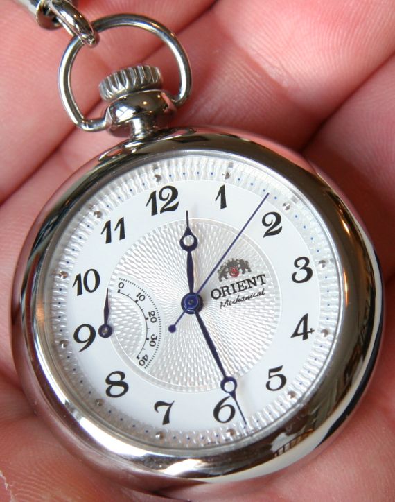 Orient Pocket Watch 3 東方CDD00001W懷表-復(fù)刻表