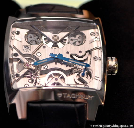 Tag Heuer Monaco V4 TimeTapesty 泰格豪雅摩納哥V4限量版腕表-復(fù)刻表