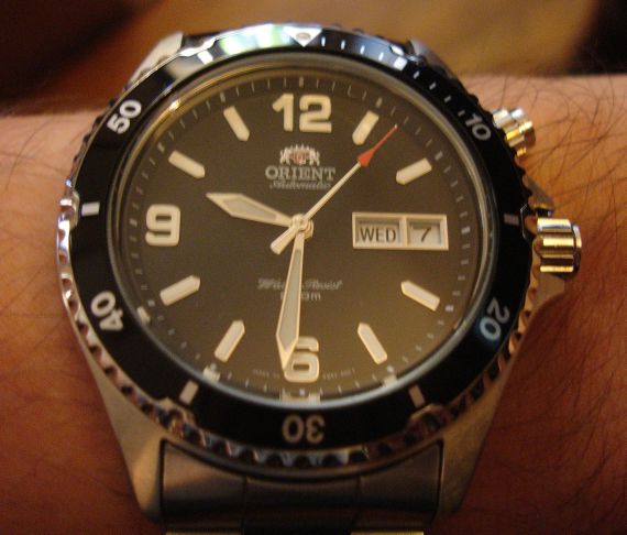 Orient watch winnner 東方Mako CEM65001B真鯖潛水腕表冠軍跟進-復(fù)刻表