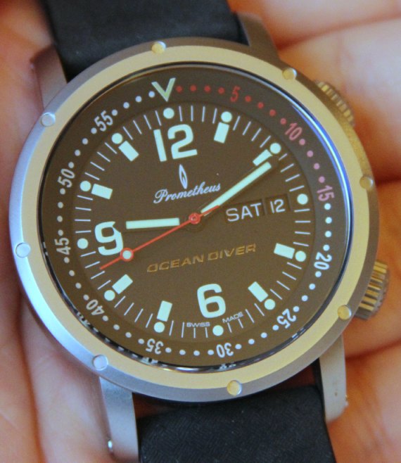 Prometheus Ocean Diver watch 2 普羅米修斯海洋潛水員手表-復(fù)刻表