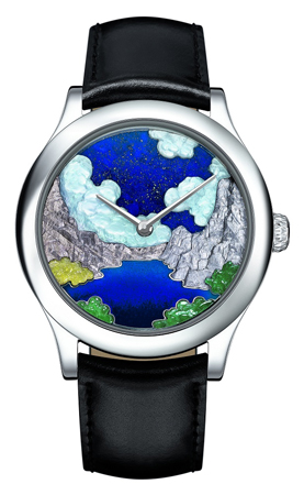 Midnight-Extraordinary-Landscapes-2 梵克雅寶Van Cleef & Arpels 2010年午夜非凡系列腕表-復刻表