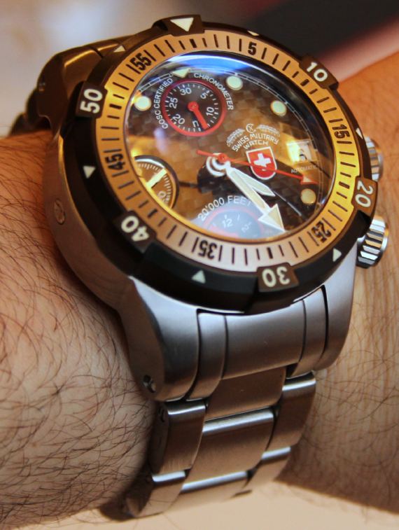 CX 20000 Feet Diver watch 14 CX瑞士軍事20000英尺潛水手表-復(fù)刻表
