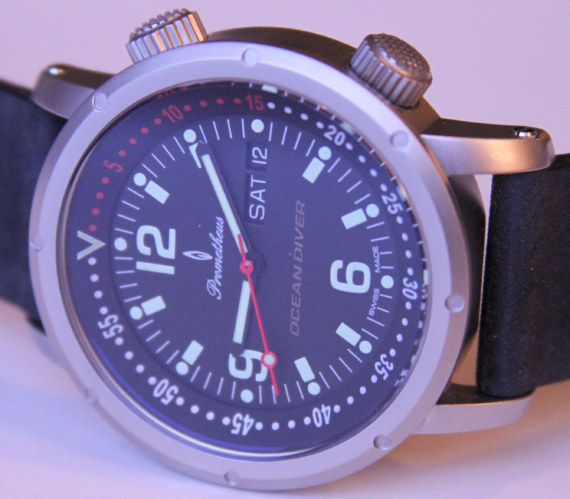 Prometheus Ocean Diver watch 1 普羅米修斯海洋潛水員手表-復(fù)刻表