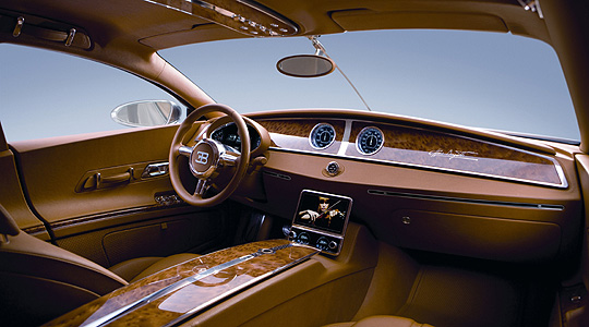 Bugatti 16 C Galibier car interior 帕瑪強(qiáng)尼布加迪陀飛輪腕表+布加迪Galibier 16C汽車-復(fù)刻表