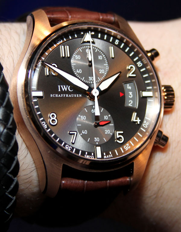 萬(wàn)國(guó)噴火戰(zhàn)斗機(jī)計(jì)時(shí)碼表和萬(wàn)年歷手表2012年動(dòng)手實(shí)踐-復(fù)刻表