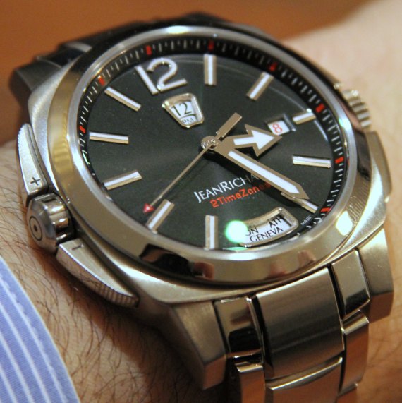 JeanRichard 2Timezones watch 3 JeanRichard理查德雙時(shí)區(qū)手表-復(fù)刻表