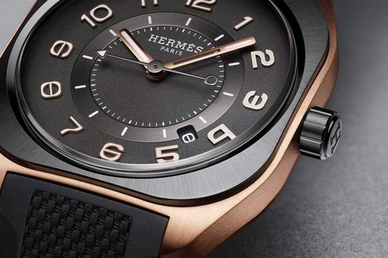 Hermès H08腕表|黑金交織出現(xiàn)代低調(diào)奢華風(fēng)格