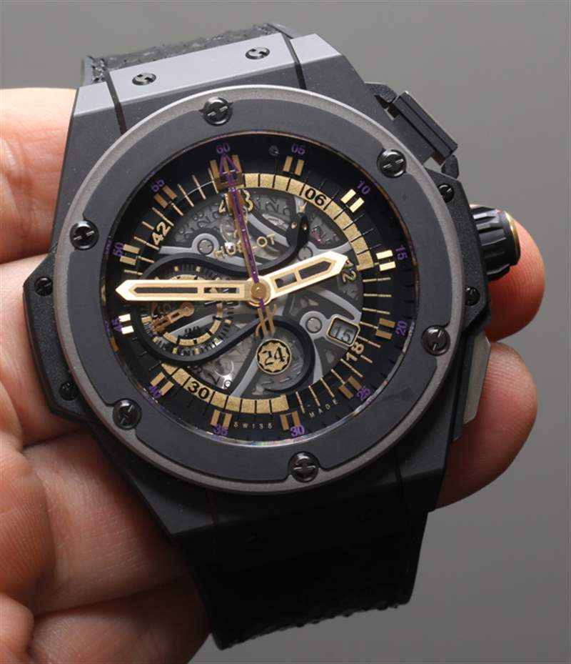 親身體驗(yàn)科比·布萊恩特(Kobe Bryant)的新款Hublot手表-復(fù)刻表