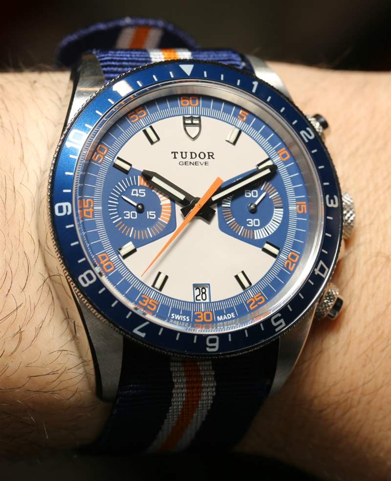 帝舵Heritage Chrono藍色腕表2013年上手體驗-復(fù)刻表