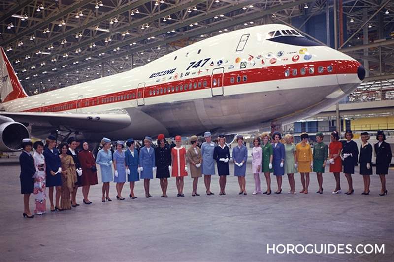 BREITLING - 頌揚(yáng)原始巨無霸噴射機(jī)，BREITLING Navitimer B01「波音747限量版」