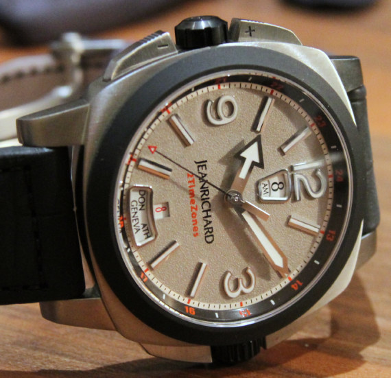 JeanRichard 2Timezones watch 1 JeanRichard理查德雙時(shí)區(qū)手表-復(fù)刻表