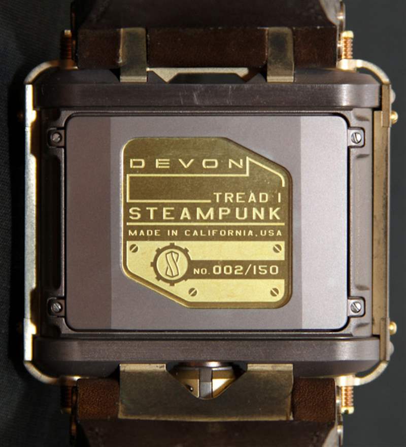 Devon Tread 1蒸汽朋克手表評(píng)論-復(fù)刻表