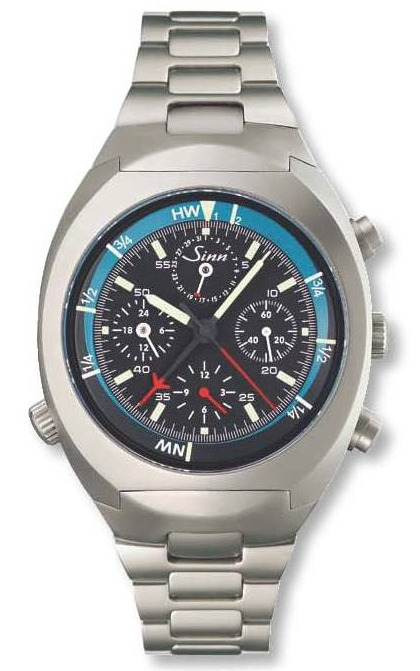 Sinn 142 St II GZ Sinn 142 St II GZ潮汐圖表圈腕表-復(fù)刻表