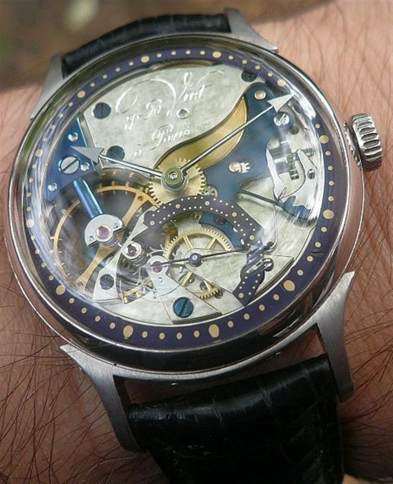 J-B Viot In Paris Watch 1 法國巴黎J-B Viot “In Paris” 鏤空機(jī)械手表-復(fù)刻表