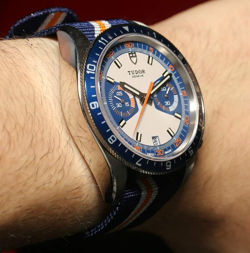 帝舵Heritage Chrono藍色腕表2013年上手體驗-復(fù)刻表