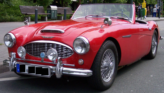 Austin_Healey_3000 弗雷德里克·康斯坦斯(Frederique Constant)希利計(jì)時(shí)自動腕表-復(fù)刻表
