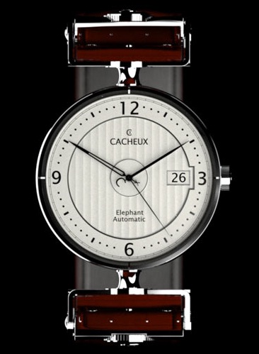 cacheux 1 凱秀大象Fabien Cacheux自動腕表-復(fù)刻表