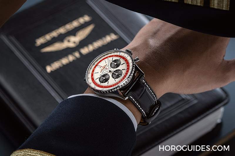 BREITLING - 頌揚(yáng)原始巨無霸噴射機(jī)，BREITLING Navitimer B01「波音747限量版」