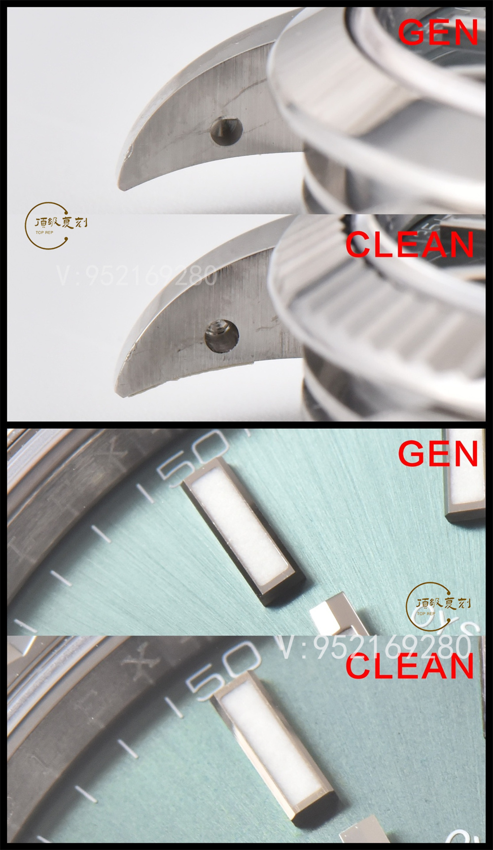Clean廠C廠薄荷綠日志41mm對(duì)比正品怎么樣,C廠薄荷綠日志真假對(duì)比評(píng)測-復(fù)刻表