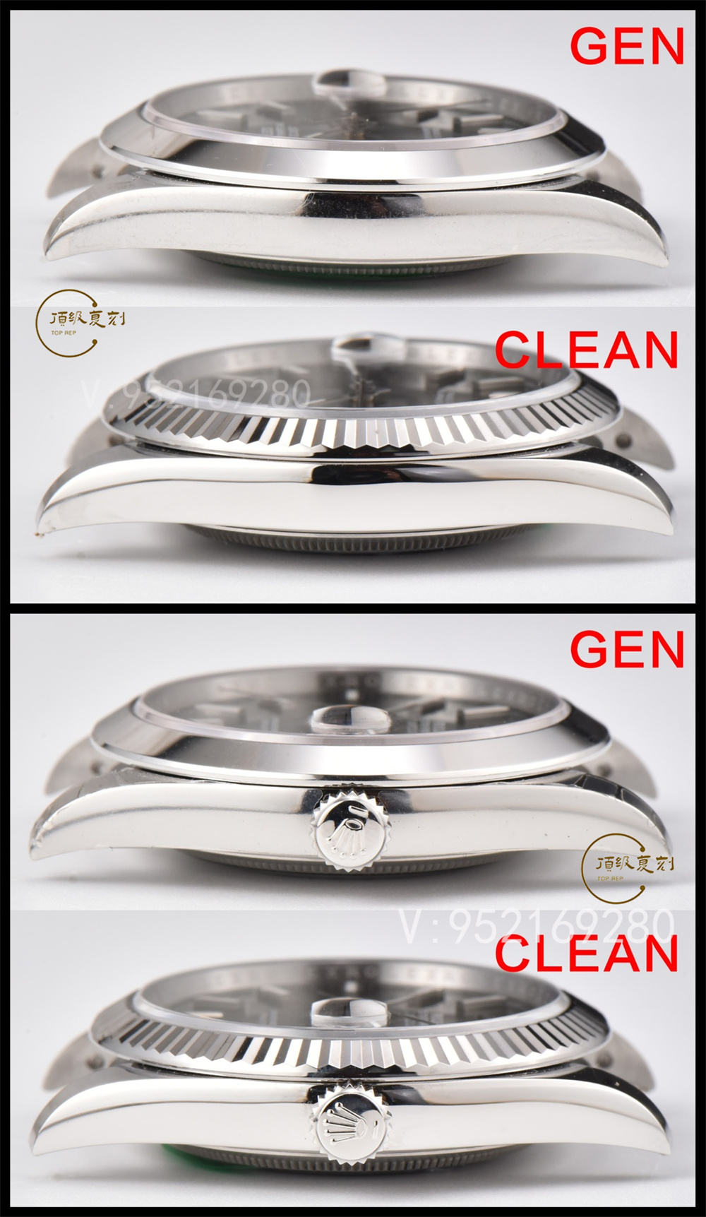 Clean廠C廠薄荷綠日志41mm對(duì)比正品怎么樣,C廠薄荷綠日志真假對(duì)比評(píng)測-復(fù)刻表
