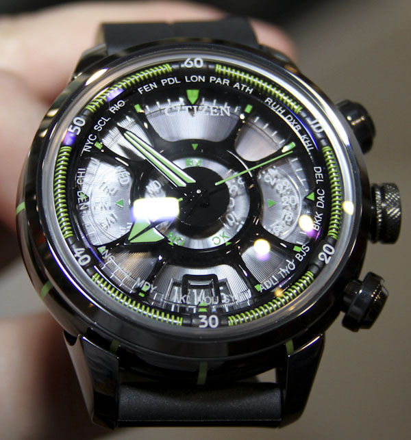 西鐵城 Ecodrive Satellite watch-5 西鐵城光動能衛(wèi)星電波手表上手-復(fù)刻表